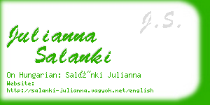 julianna salanki business card